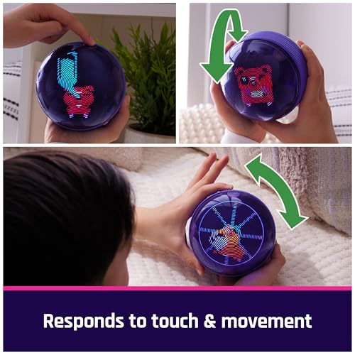 BITZEE, Hamster Ball Interactive Toy Hamster with Over 20 Hamsters Inside, Rolls & Reacts to Touch, Digital Pet Girls Toys...