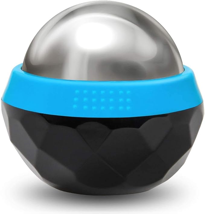 Coolrunner Cold Massage Roller Ball, Cryosphere Cold Massage Ball- Heat Therapy & Cold Therapy Relief with Cold Gel Core- ...