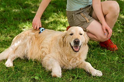 Pets First Professional Pet Brush - Grooming & Deshedding Tool for Cats & Dogs - Reduces Shedding, Dead Hair, Tangles - De...