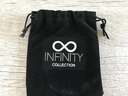 Infinity Collection Not Sisters by Blood but Sisters by Heart Keychain – Best Friend Gift, Soul Sister Jewelry, Bonus Sist...