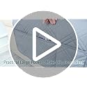 H.VERSAILTEX 100% Waterproof Couch Covers for 3 Cushion Couch Sofa Modern Sofa Slipcovers with Elastic Straps Thick Soft F...