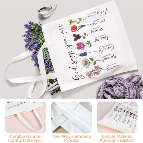 BTPIEL Christian Religious Gifts for Women, Best Friend Sister Mom Christmas Birthday Gifts for Women Faith, Bible Bags fo...