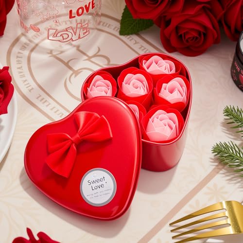 CCAENI Gift Set for Women Gift Basket for Her,Gifts Box for Girlfriend Wife Birthday Gifts for Women Heart-shaped Love Gif...