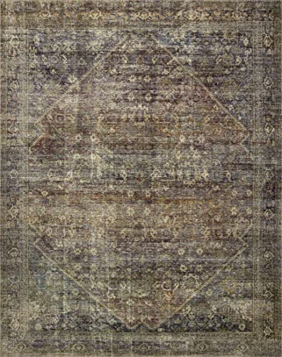 Loloi Amber Lewis Morgan Collection MOG-05 Spice/Lagoon 2'-3" x 11'-6" 38" Thick Runner Rug feat. CloudPile, Neutral, Room...
