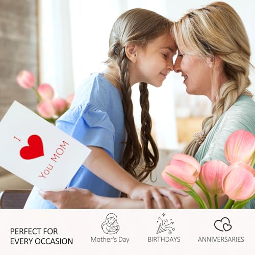 NuuNuy Tulip Flower Lamp, Mothers Day Gifts | USB Rechargeable Cordless Night Light | Touch Control | 3-Color Adjustable D...