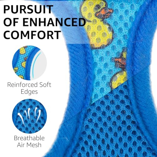 SCENEREAL Cat Harness & Leash Set Escape Proof - Adjustable Air Mesh Vest with Reflective Strips for Kittens, Puppies, Rab...