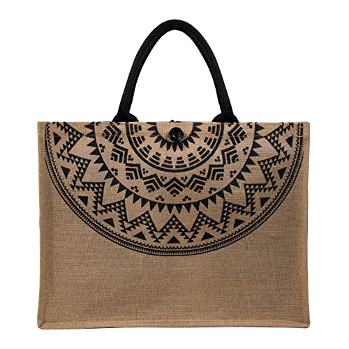 Hibala Woven Large Beach Bag Straw Beach Tote Handmade Weaving Shoulder Tassel Bag Handbag