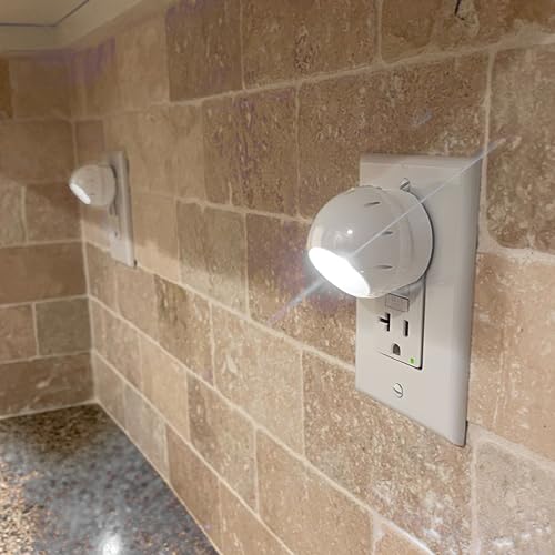 Maxxima MLN-10 LED Night Light with Dusk to Dawn Sensor (Pack of 4)