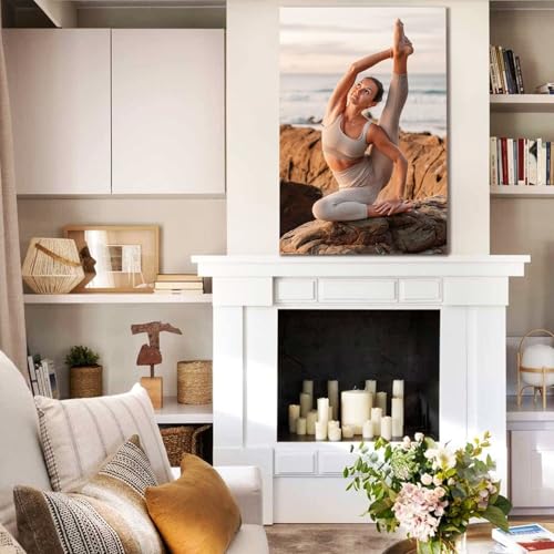 JIMUJIA Custom Canvas Art Print 24"x36" - Unframed Artwork, Personalized Wall Decor, Customizable Photo, Custom Portrait, ...