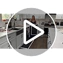 Arenarug Upgrade Scalloped Embossed Kitchen Mats for Floor 2PCS Cushioned Anti Fatigue Waterproof Foam Kitchen Rugs Non Sl...
