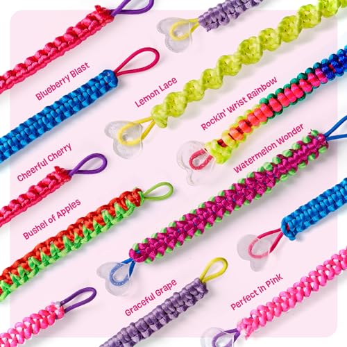 Pretty Me Friendship Bracelet Making Kit for Girls - Crafts for Girl - String Bracelets Maker - Gifts for 8-12 Year Old Ki...