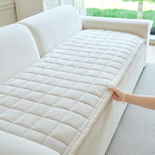 PJLZJFBY Couch Covers for Dogs Washable, Non Slip Couch Covers for Loveseat Sofa Pet Friendly, Soft Fuzzy Sofa Covers for ...