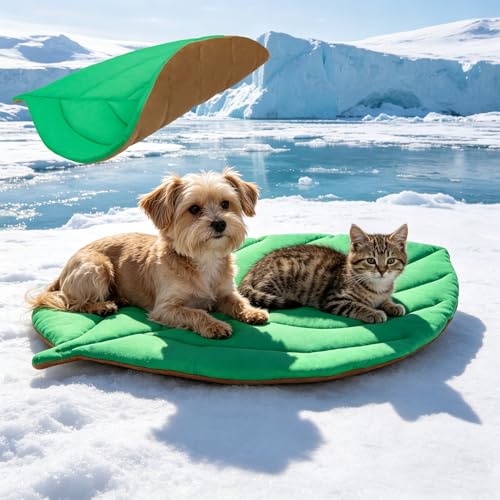 EXPAWLORER Dog Cooling Mat, Double-Sided Cooling Pad for Dogs Cats Kitten,33"x21"Thick & Durable Portable Pet Bed for Summ...