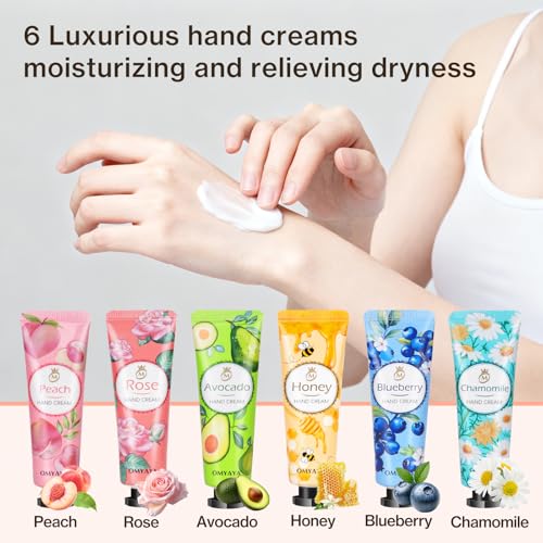 Valentine Gifts for Women, Teacher Appreciation Gift, Nurse Gifts, Unique Scented Candles & Hand Cream Lotion Set, Mother'...
