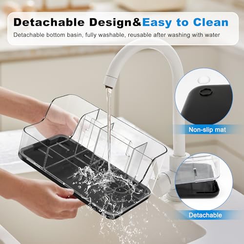Black Cosmetic Storage Box Dressing Table & Bathroom Counter Storage Lipstick & Brush Beauty Organizer Dressing Table Skin...