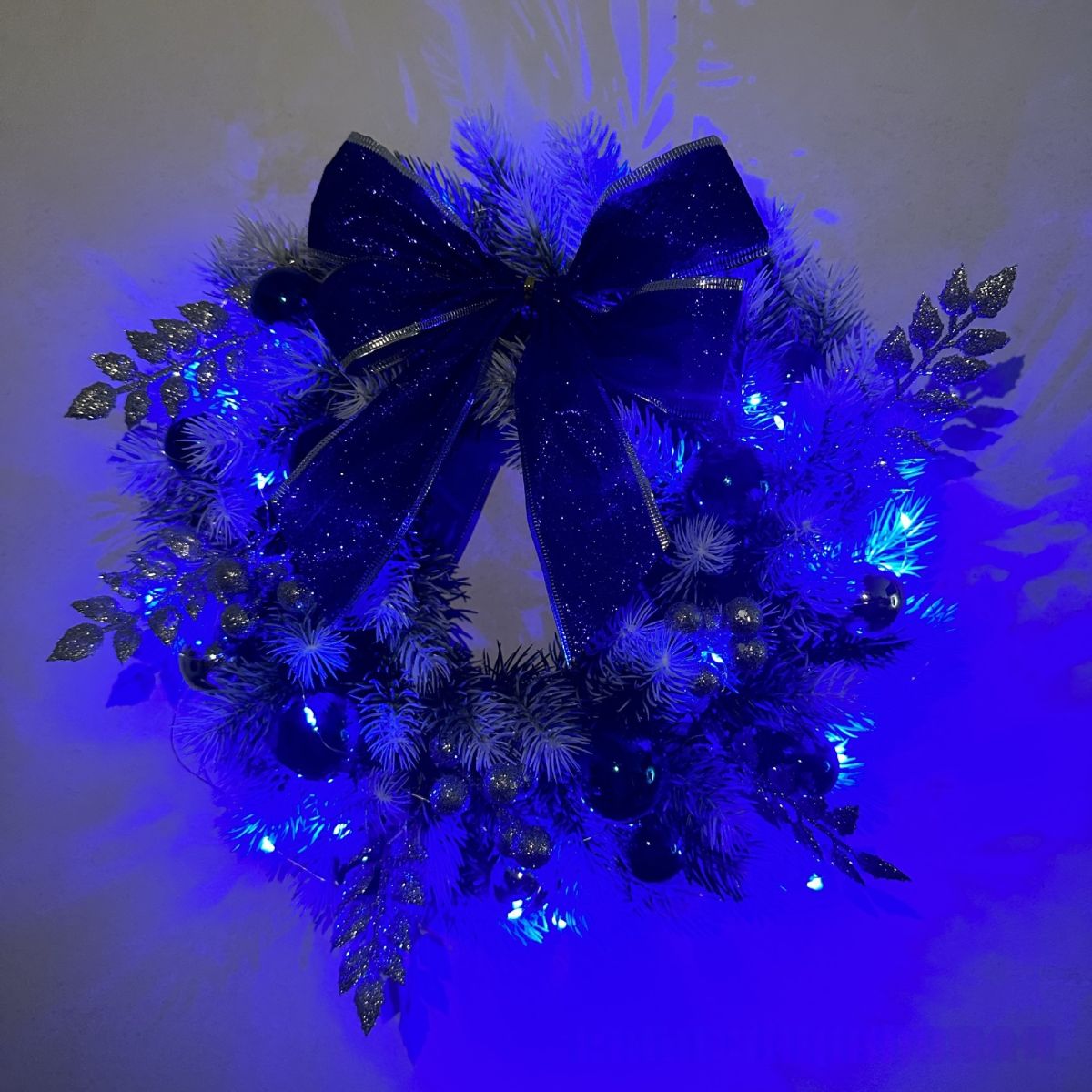 Christmas Wreath Pendant Festive Wreath Decoration