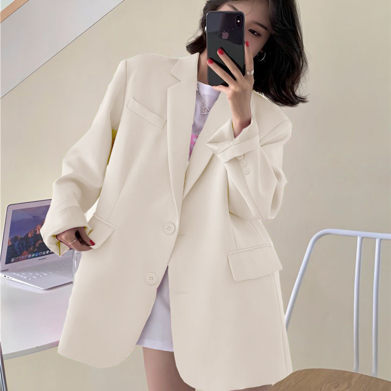 Trendy Korean-style Sophisticated Relaxed Casual And Versatile Top