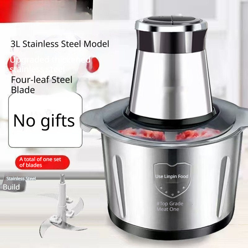 Multifunctional High-capacity Stainless Steel Food Processor