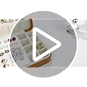 Luxury Small Travel Jewelry Box with Earring Compartments, Rectangle Jewellery Organizer Case for Women,Valentine's Day Gi...