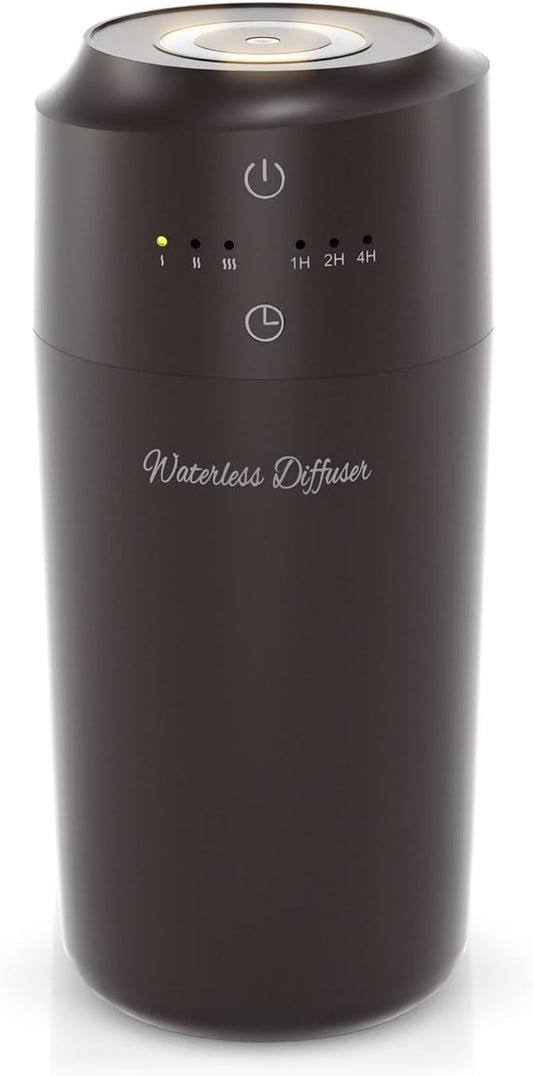 ARVIDSSON Waterless Diffuser for Essential Oil, Battery Operated Aromatherapy Diffuser, Waterless Essential Oil Diffuser, ...