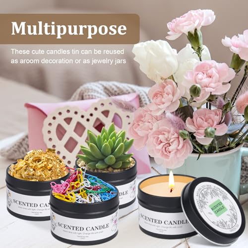 9 Pack Scented Candles Gift for Women and Men, Aromatherapy Candle Set for Home Scented, Small Candle Gift Set Basket for ...