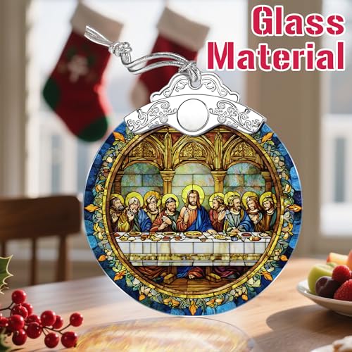 Christian Religious Christmas Ornaments - The Last Supper Ornament | Christmas Tree Ornament | Xmas Tree Decor - Spiritual...