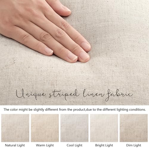 ZWJD Pillow Covers 20x20 Set of 2 Throw Pillow Covers with Fringe Chic Cotton Euro Shams Square Cushion Covers for Couch S...
