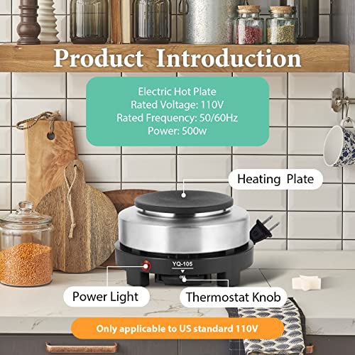 SAEUYVB Candle Making kit with Hot Plate,Candle Making Supplies,Candle Making Kit for Beginners with Melting Pot,Stirring ...