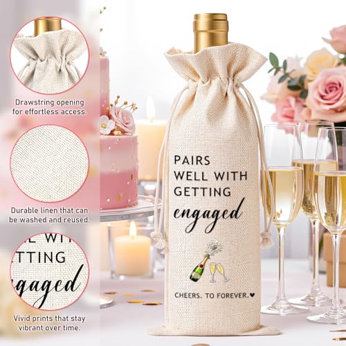 Engagement Gifts for Women Couples Bride to Be Gifts for Newly Engaged Couple Personalized Fiance Future Mrs Gift Ideas Un...