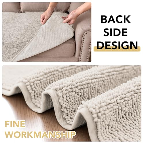 H.VERSAILTEX Non Slip Pet Couch Cover Chenille Dog Bed Protector Thick Soft Sofa Slipcover Pet Friendly Washable Couch Cus...