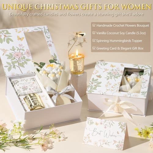 Mothers Day Gifts for Women Mom Friend Sister, Unique Birthday Gifts for Women Girlfriend Wife Daughter, Christmas Candles...