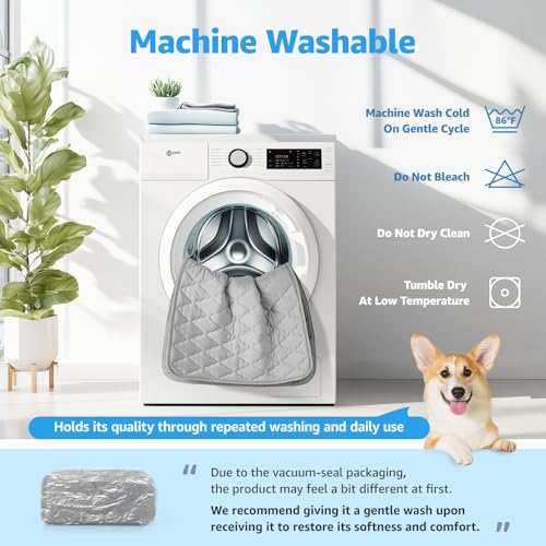 LOOBANI Dog Cooling Mat for Small Dogs/Cats - Dog Cooling Pad Durable, Cool Blanket Machine Washable, Pet Cool Mat for Out...