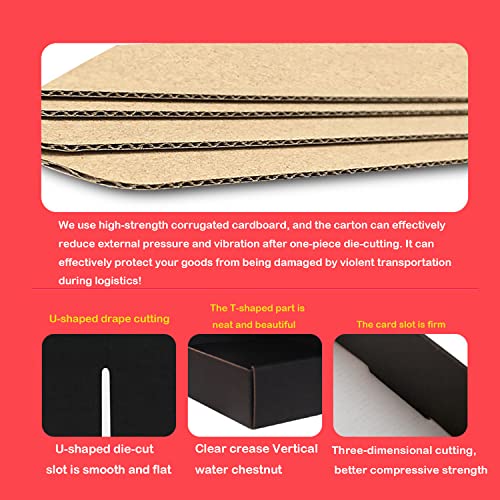 Small Green Shipping Packaging Boxs MEIANJU L6xW6xH2 inch 20PCS Shipping Boxs Gift Wrap Box for Bridesmaid Proposal,Invita...