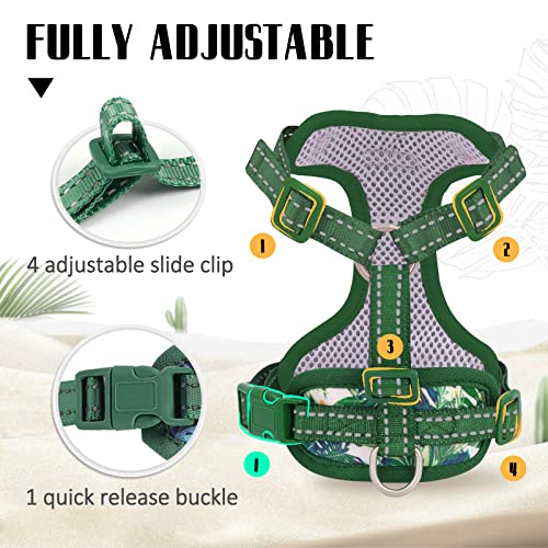 Supet Cat Harness and Leash Escape Proof for Walking, Adjustable Cat Vest Harness and Leash Set for Large and Small Kitten...