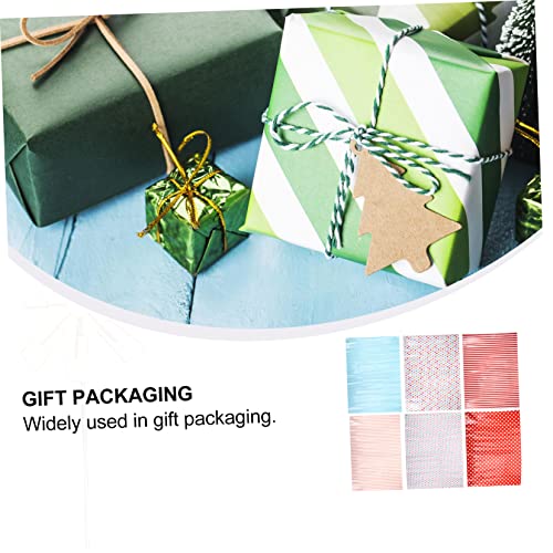 Healvian 6pcs Stylish Wrap Present Packing and Dots and Stripes for Birthdays Weddings and Special Occasions