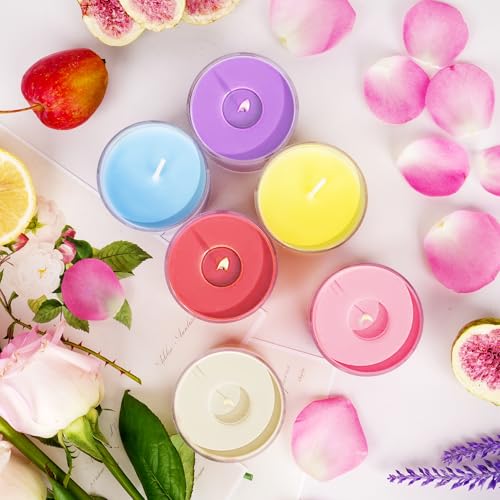 Scented Candles for Home, 12 Pack Candle Set for Women, Small Soy Candles Bulk, Mothers Day Gifts from Daughter - Mini Can...