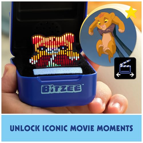 BITZEE with 30 Interactive Characters Inside, Digital Pet Reacts to Swipes, Tilts & Taps, Toys for Kids