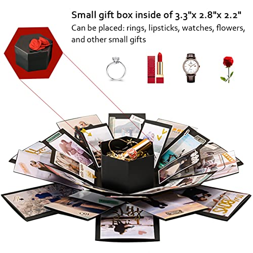 Vienrose Explosion Gift Box Set Surprise Gift Photo Box Creative DIY Scrapbooking Picture Album Accessories Couple Gifts f...