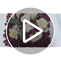 DIYDOFUN Flowers Wall Backdrop - 12 PCS 15 X 15 inch Artificial Silk Floral Panels for Wedding Celebrations Bridal Shower ...