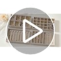 Velvet Jewelry Drawer Organizer Trays – 4-Layer Stackable Jewelry Storage Inserts Set, Beige Jewelry Tray Set for Earring...