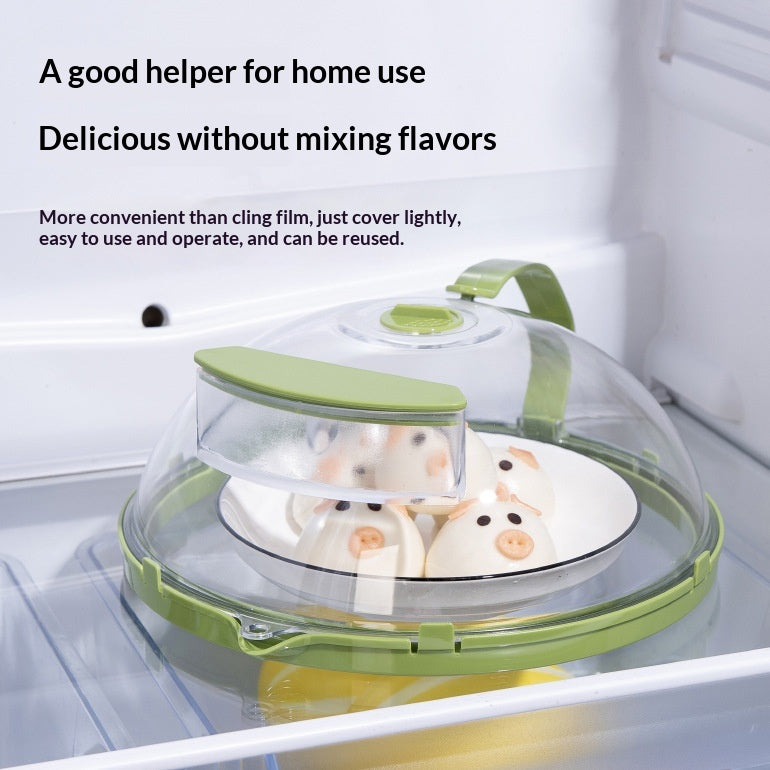 Microwave Anti Splash Cover Heat-resistant Food Preservation Cover