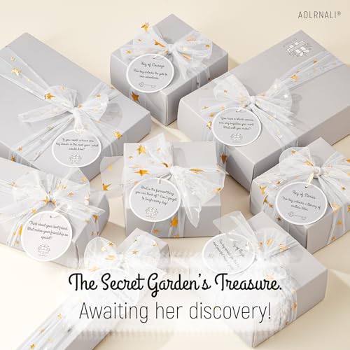 AOLRNALI Birthday Gift for Tween & Teen Girls, 8-Piece Secret Garden Gift Box Set for Christmas, Teen Girl Trendy Stuff, P...