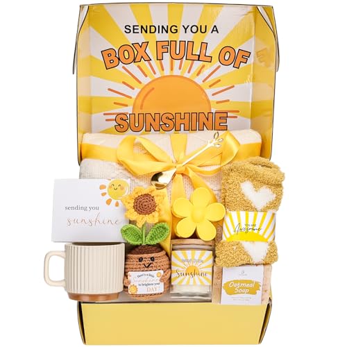 Gift Baskets for Women, Unique Birthday Gifts for Women,Get Well Soon Gift Basket,Mothers Day Gifts, Care Package Sending ...
