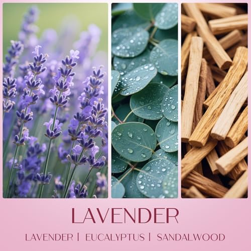 Waxcanpy Scented Candles for Women, Soy Candles for Home Scented, Candle Gift Set with Lavender & Vanilla Scents, 2 Pack A...