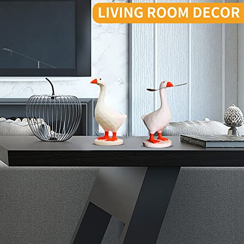GRAPMKTG Magnetic Goose Key Holder Cute Home Decor Kawaii Room Office Table Desk Decor Aesthetic Funny Bedroom Decor House...