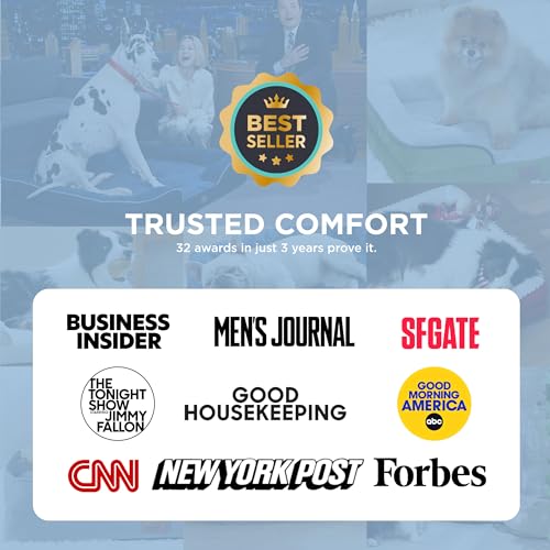 Bedsure XL Dog Bed for Extra Large Dogs - Orthopedic XLarge Dog Cat Cooling Bed Washable, Comfort Dogs Couch Sofa with Wat...