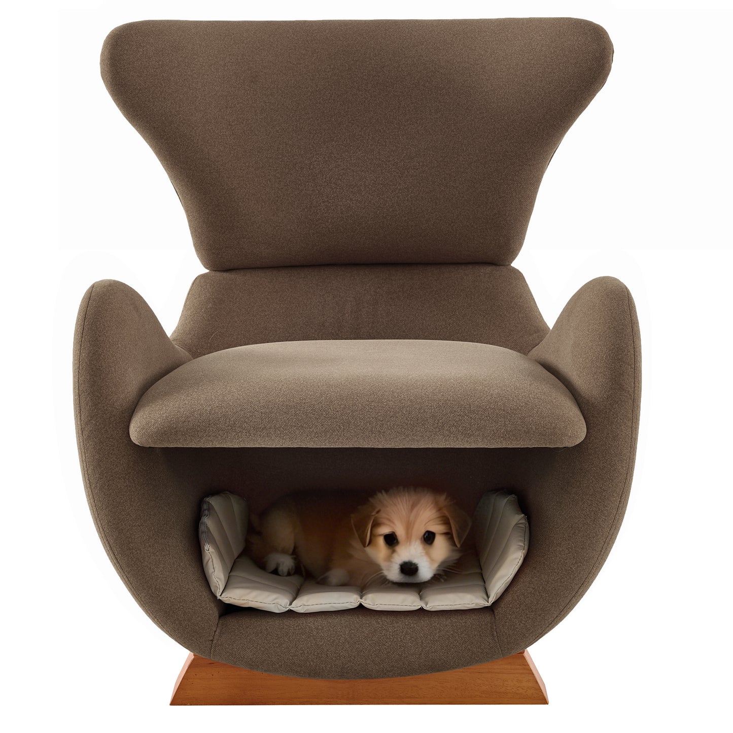 Whale Shark Look Designer Lounge Chair  Pet-friendly Lounge Chair, Provides A Retreat For Cats And Small Dogs,anti-cat Scratch Fabric,single Sofa, Living Room TV Chair