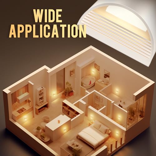 DORESshop LED Night Light[2 Pack], Night Lights Plug into Wall, 3 Level Brightness Adjustable Plug in Night Light, Dusk to...