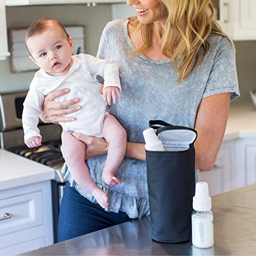J.L. Childress Breast Milk Cooler Travel Bag - Insulated Baby Bottle Storage Bag, Portable Organizer Pack for Breast Milk,...