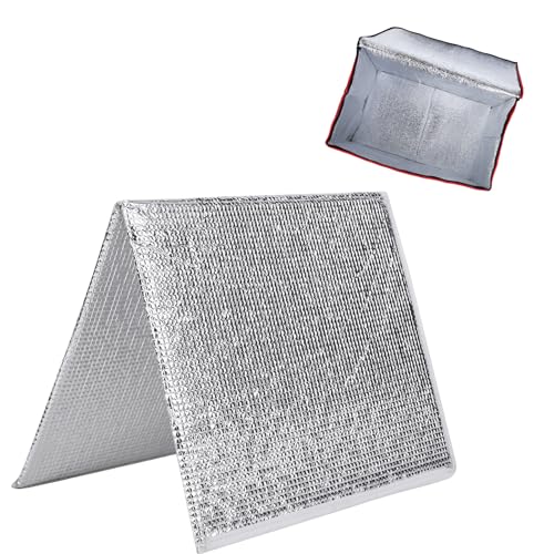 Bodaon 1PK Removable Hard Bottom for 23" W X 14" D Bag, XXX-Large Foldable Insulated Plate for Reusable Grocery Shopping B...